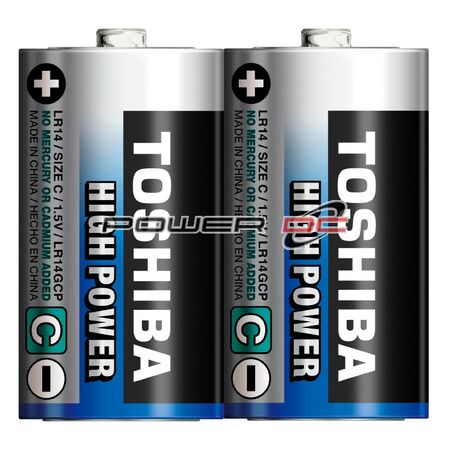 TOSHIBA ALKALINE C SHRINK 2PK