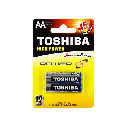 TOSHIBA ALKALINE AA 2PK