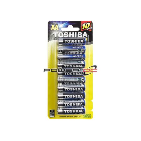 TOSHIBA ALKALINE AA 10PK