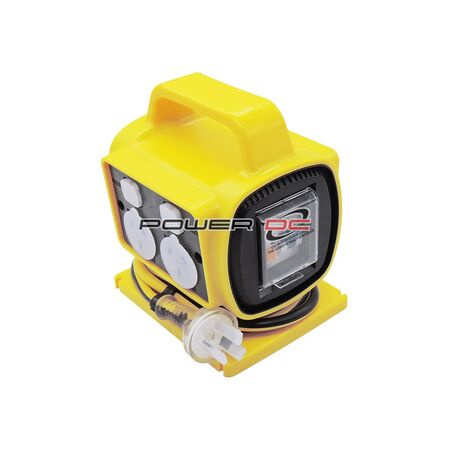 ULTRACHARGE 10A 4WAY RCD SAFETY POWER BLOCK