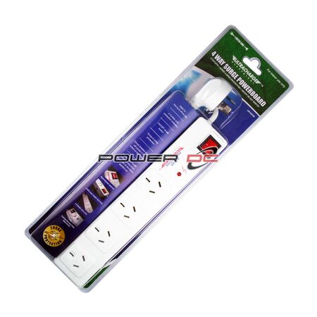 ULTRACHARGE POWER BOARD 4 WAY SURGE