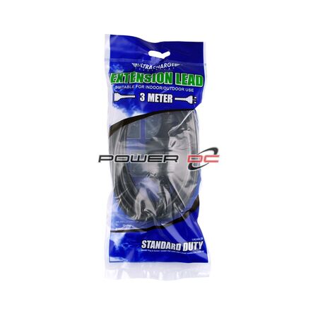ULTRACHARGE EXTENSION LEAD 3M BLACK