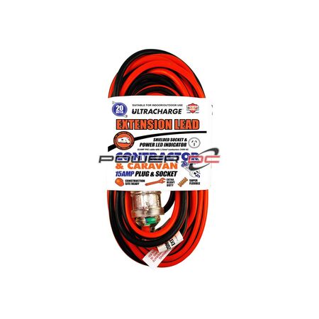 ULTRACHARGE CONTRACTOR/CARAVAN SUITABILITY LEAD 20M 15A