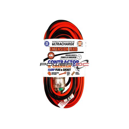 ULTRACHARGE CONTRACTOR/CARAVAN SUITABILITY LEAD 25M 15A
