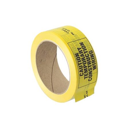 Construction Warning Tape Yellow