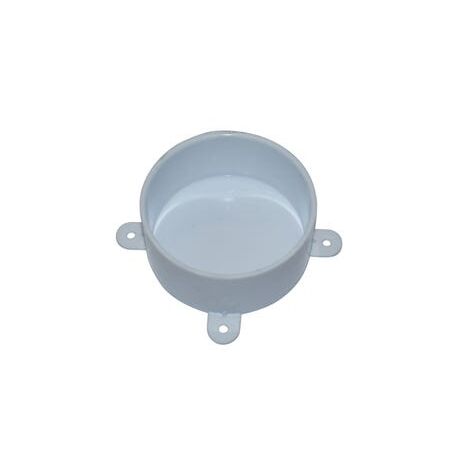 Disposable Lid with Lugs for Junction Boxes White
