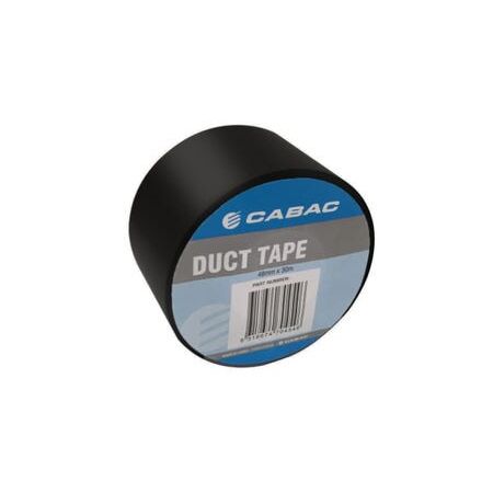 Duct Tape Black 30m roll 48mm Wide