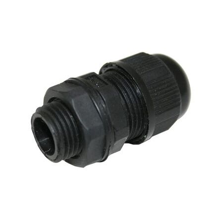 Cabac Premium Nylon 66 Black Gland M12 Cable OD 4-6mm