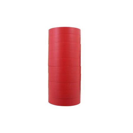 Insulation Tape Red Pack of 10 Rolls