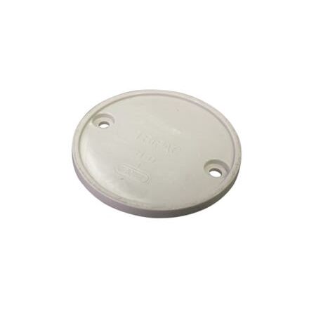 Junction Box Round Lid PVC Grey