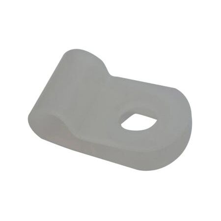 P Clip Nylon 7.9 mm Cable Natural