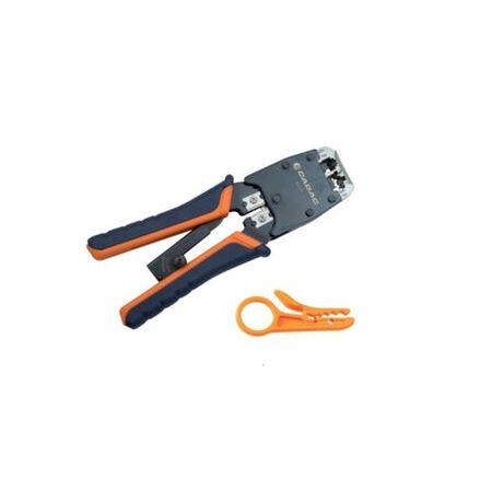 Precision Crimper for RJ12/RJ45 C/W Stripper