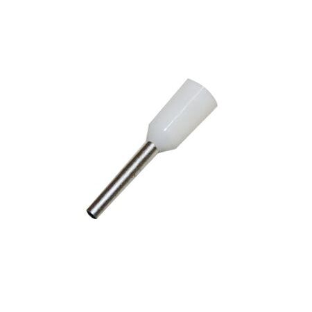 Boot Lace Pin 0.5mm2-White 500Pack Halogen Free