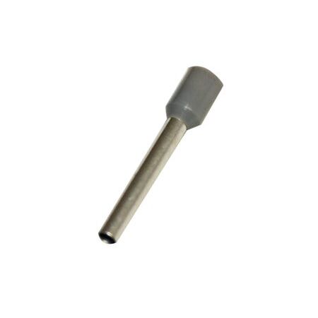 Boot Lace Pin 2.5mm2 18mm  Grey Halogen Free