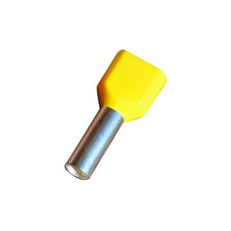 Twin Pre-Ins 2X6.0mm2 Yellow Halogen Free