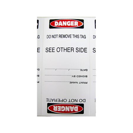 Test Tag - Fail/Danger