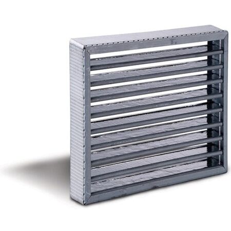 Intumescent Fire Damper Square | 300mm | Fire-Resistant | Smoke Control by Allvent