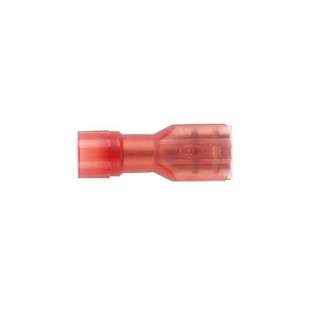 Fully Ins.Quick Connect 4.8 X 0.5mm Red