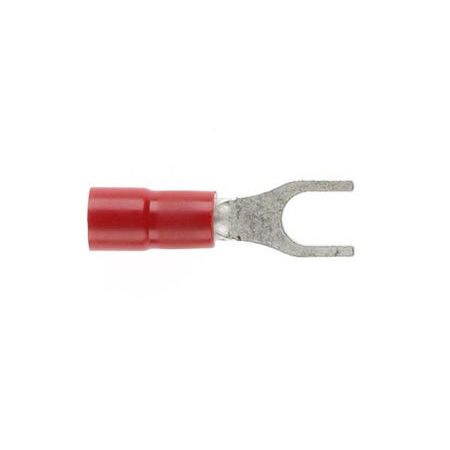 Forked Spade 3mm Red Dg