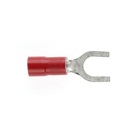 Forked Spade 6mm Red