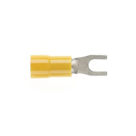 Forked Spade 3mm Yellow