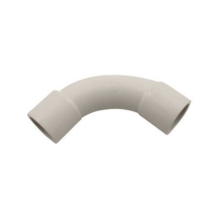 Standard Bend Fitting PVC 20mm Grey