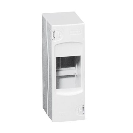 Surface Mount Consumer Unit | 1 Row 2 Module | IP30 Rated | White by Legrand