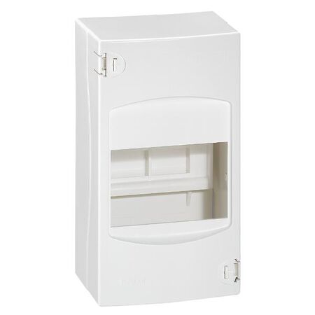 Surface Mount Consumer Unit 1 Row 4 Module | IP30 | White by Legrand