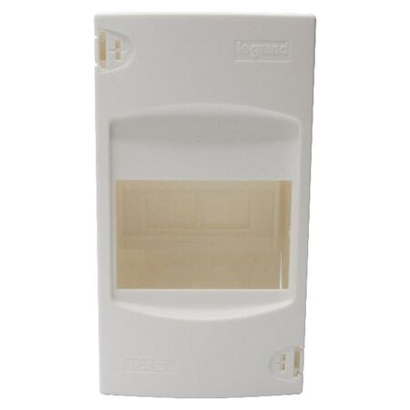 Surface Mount Consumer Unit 1 Row 4 Module | IP30 | White by Legrand