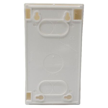 Surface Mount Consumer Unit 1 Row 4 Module | IP30 | White by Legrand
