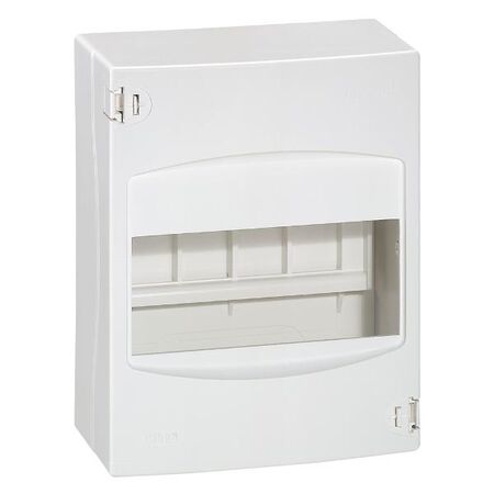 Surface Mount Consumer Unit | 1 Row 6 Module | IP30 White by Legrand