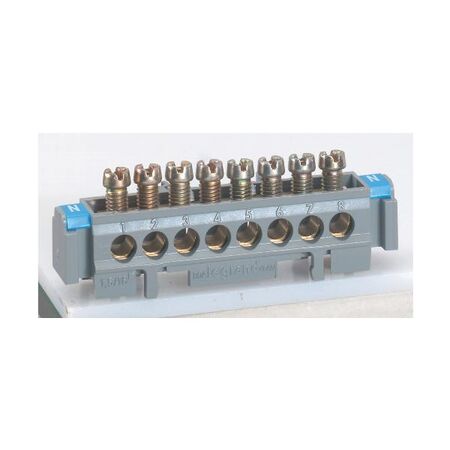 13 Way Terminal Block | Mounted Support | DIN Rail Compatible by Legrand