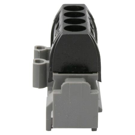 4 Way Terminal Block | IP2X Rated | Black Cover | 100A Max by Legrand