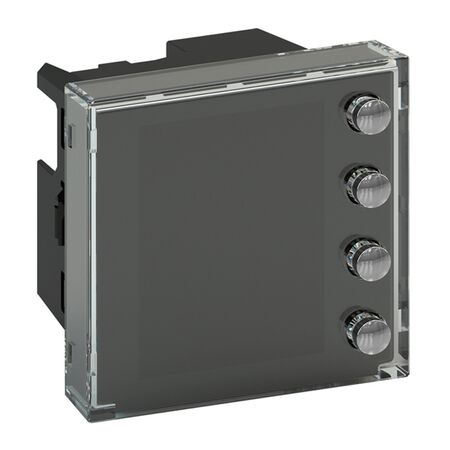 KNX Temperature Controller | 1.6" Backlight Display | 4 Pushbuttons | Flush Mount by Legrand