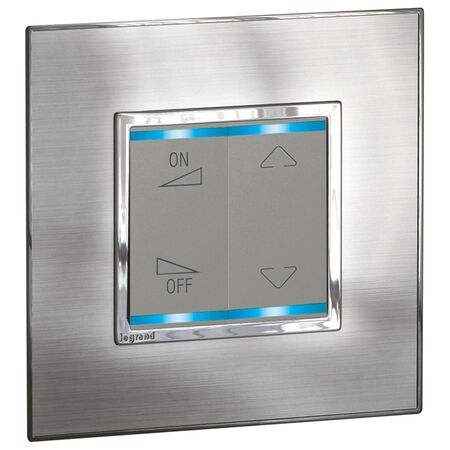 KNX Control Mechanism | 1-2 Pushbuttons | 4 Actuation Points | Key Cover Ready by Legrand