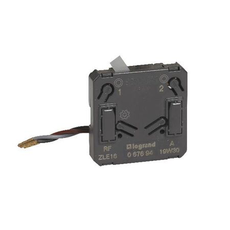 Wireless 2-Way Switch Adapter | CR2032 Battery | Compact Design by Legrand