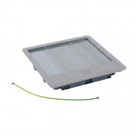Stainless Steel Floor Box Lid | 16 Module | Durable & Corrosion Resistant by Legrand