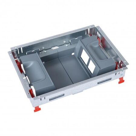 Modular Floor Box Kit for 8 Modules | Raised & Concrete Installations | Durable Design by Legrand