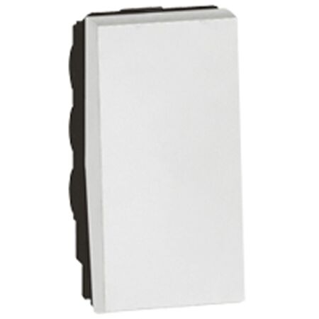 Push Button Switch Mechanism 2 Way | 6A 250V AC | 1 Module White by Legrand
