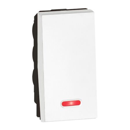 Rocker Switch Mechanism 2 Way 20A | LED Indicator | White Finish by Legrand