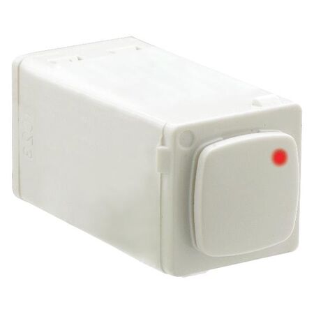Push Button Dimmer 400VA | 3 Wire | Programmable LED | White by Legrand