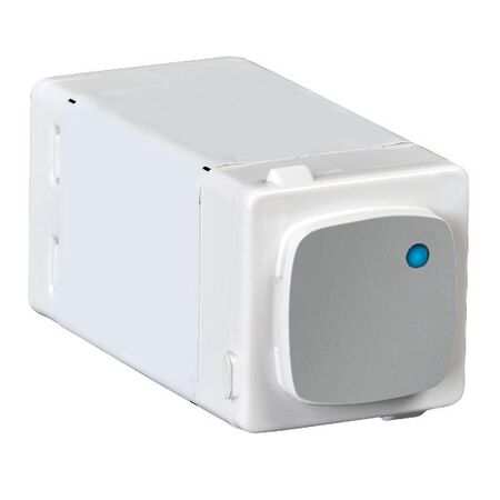 Push Button Dimmer 350VA | LED Compatible | Soft Touch | Magnesium by Legrand