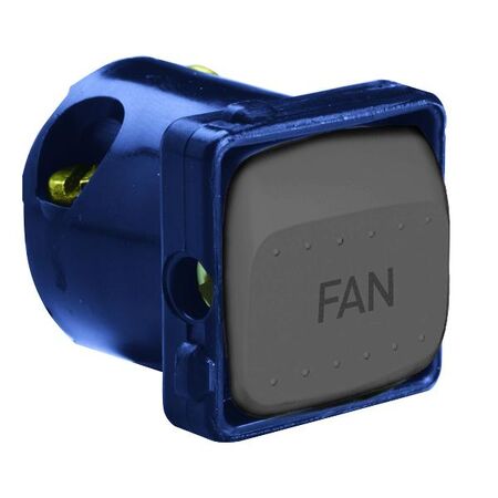 Rocker Switch Mechanism 2 Way 16A | SPDT | Magnesium Finish by Legrand