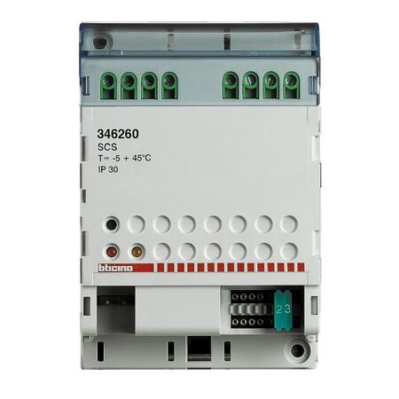 Timed Door Lock Actuator | 4 DIN Modular | 18-27 Vdc | Legrand