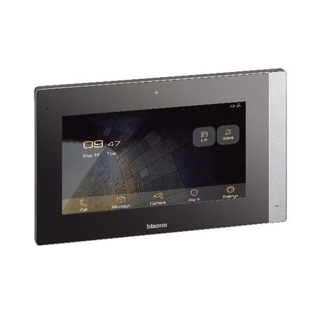 Indoor Touchscreen Intercom | 7-Inch Display | PoE & CCTV Integration | Silver by Legrand