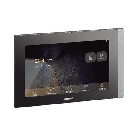 Indoor Touch Display Unit | 10" Screen | Multichannel AV | Silver by Legrand