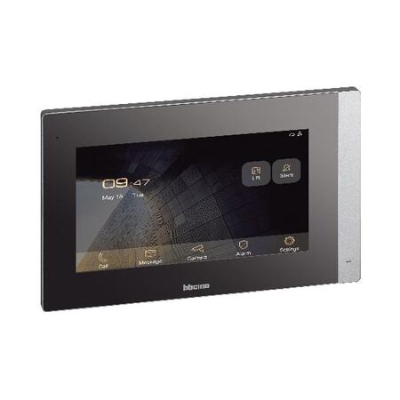 Indoor Touch Display Unit | 7" Screen | SOS Button | Silver by Legrand
