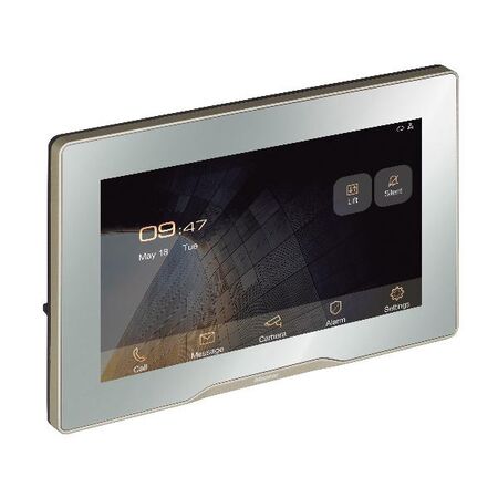 Indoor Touch Display Unit | 7" Screen | Mirror Finish | PoE Enabled by Legrand