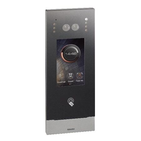 IP Video Entrance Panel 4.3" Touch Display | Facial Recognition | RFID Access by Legrand