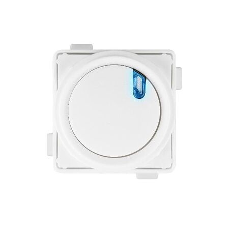Push Button Dimmer 350VA | Matt White | Smooth Control by Legrand